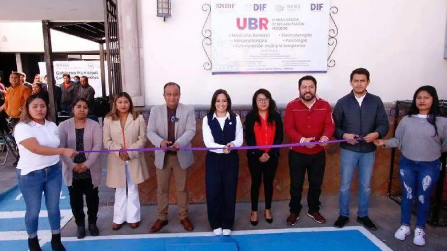 Inauguración de la UBR en Texoloc 3